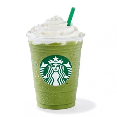 Green Tea Cream Frappuccino Starbucks
