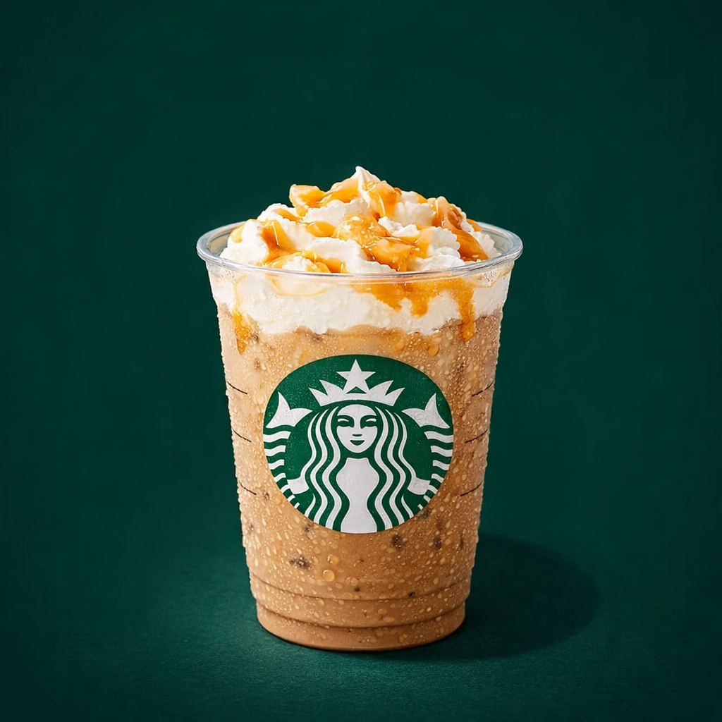 Iced Dolce Caramel OTR Americano Starbucks