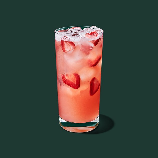 Iced Strawberry Acai Lemonade Starbucks