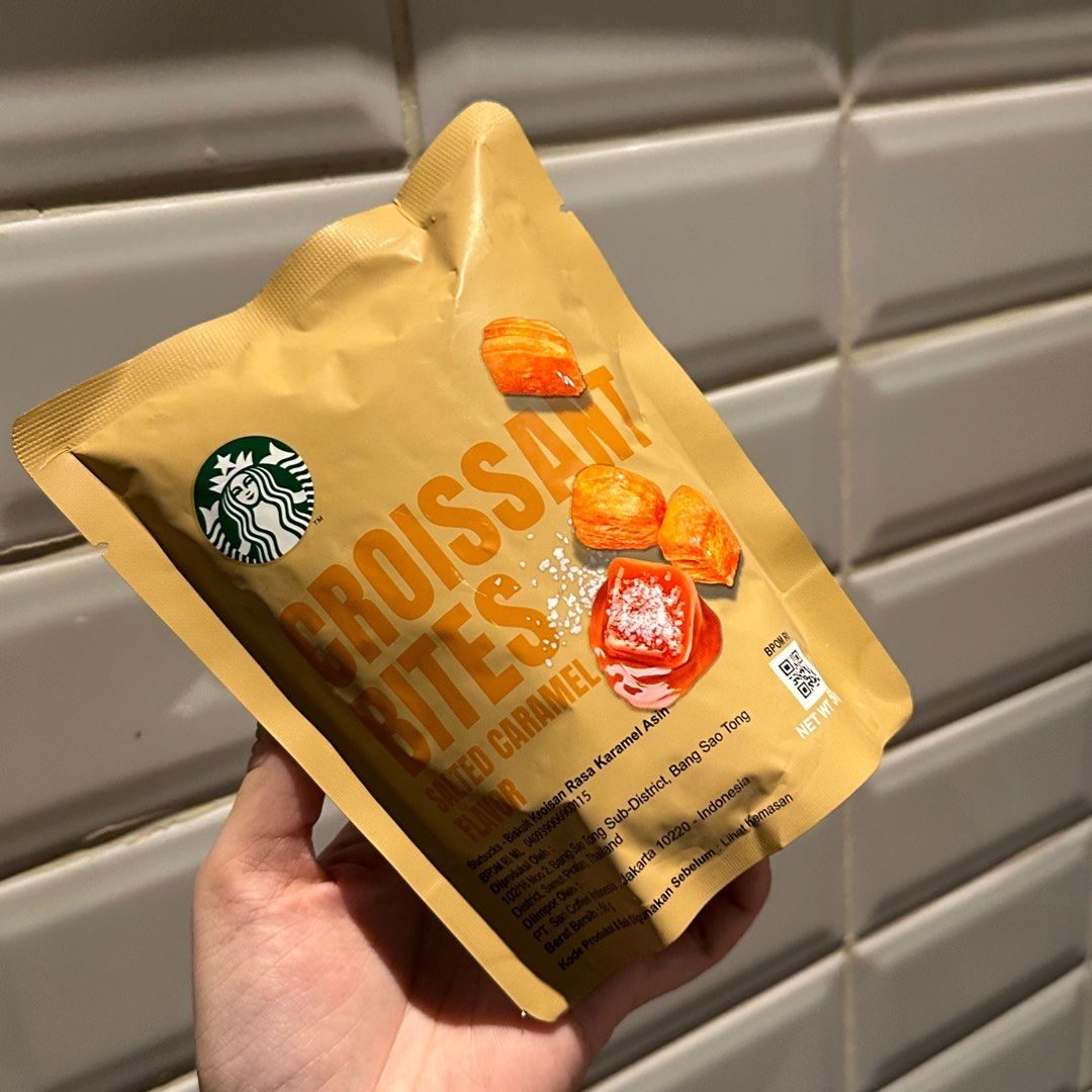 Salted Caramel Croissant Bites Starbucks